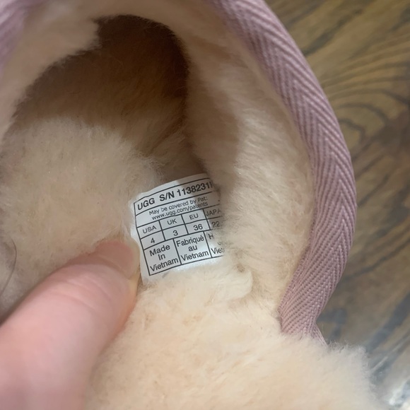 New Ugg Keegan Slide Slipper Planetary Pink Kids US Size 4 - Picture 8 of 10